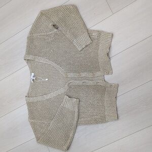 christmas sweater Edit by Nine Gold Knit Cardigan